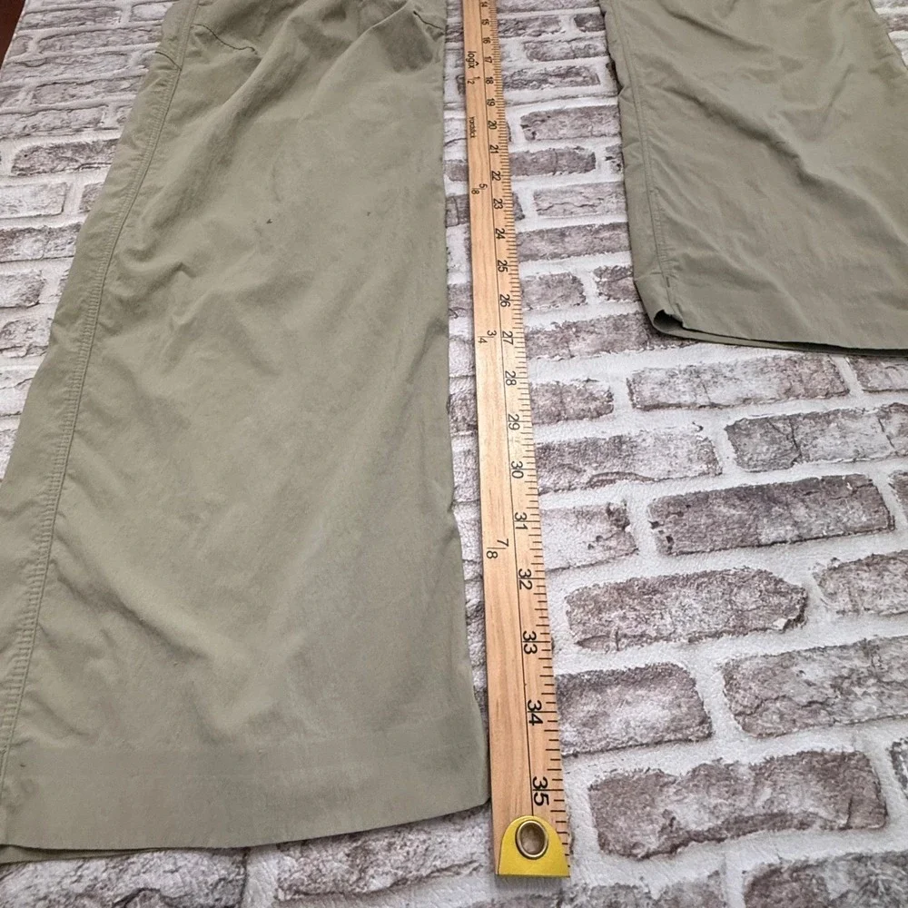 Arcteryx Palisade Cargo Pants Mens 36 x 35 Tan Khaki Technical Hiking Belted